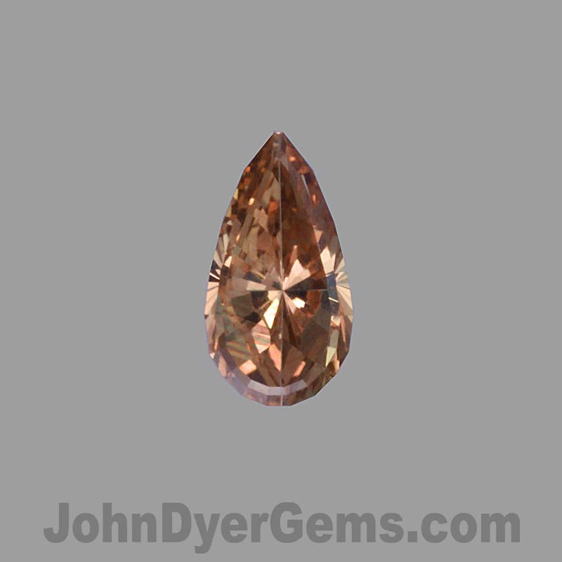 Yellow Brown Sapphire gemstone