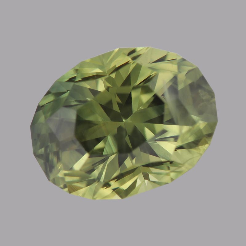 Yellow/Green Australian Sapphire gemstone