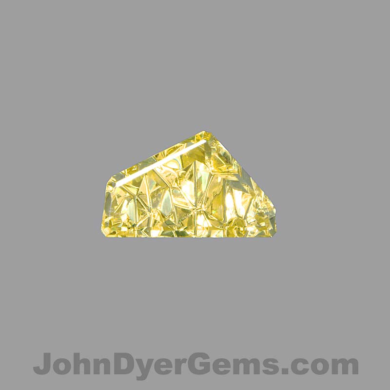 Yellow Australian Sapphire gemstone