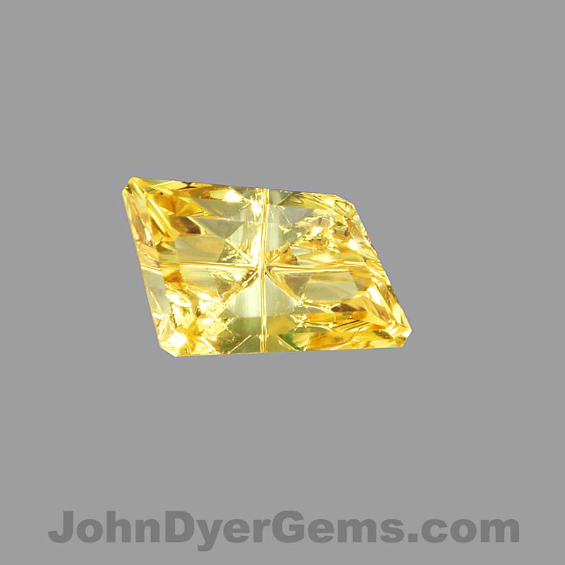 Yellow Australian Sapphire gemstone