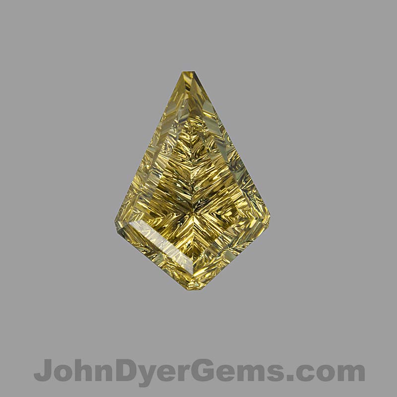 Yellow Australian Sapphire gemstone