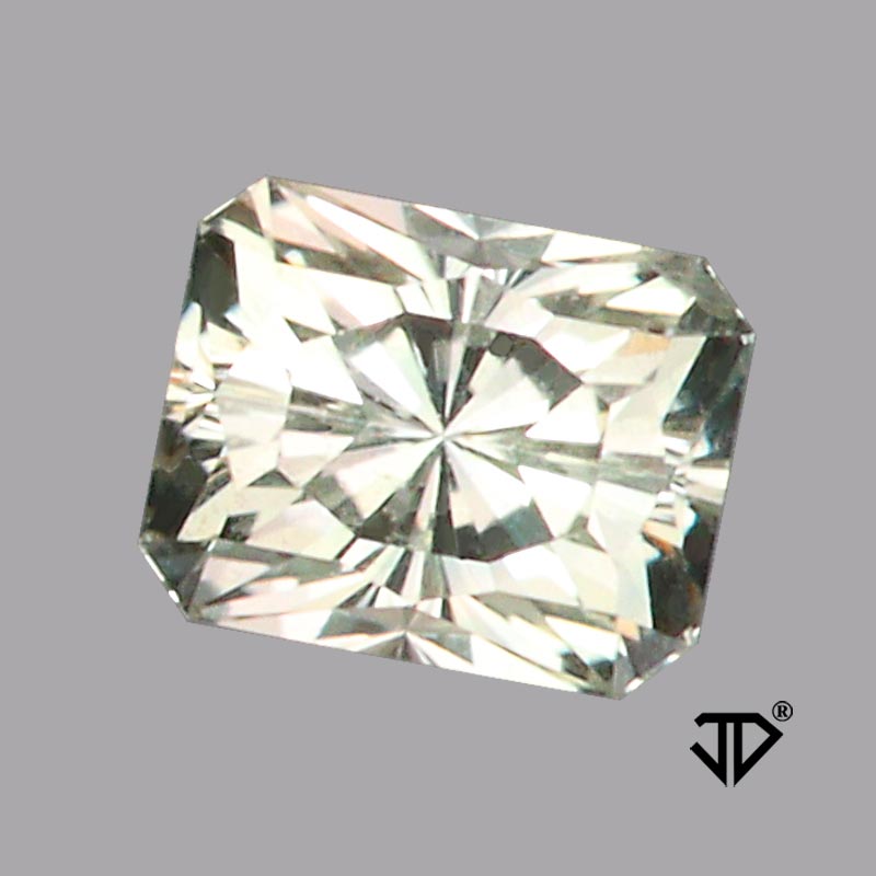 Light Yellow Montana Sapphire gemstone