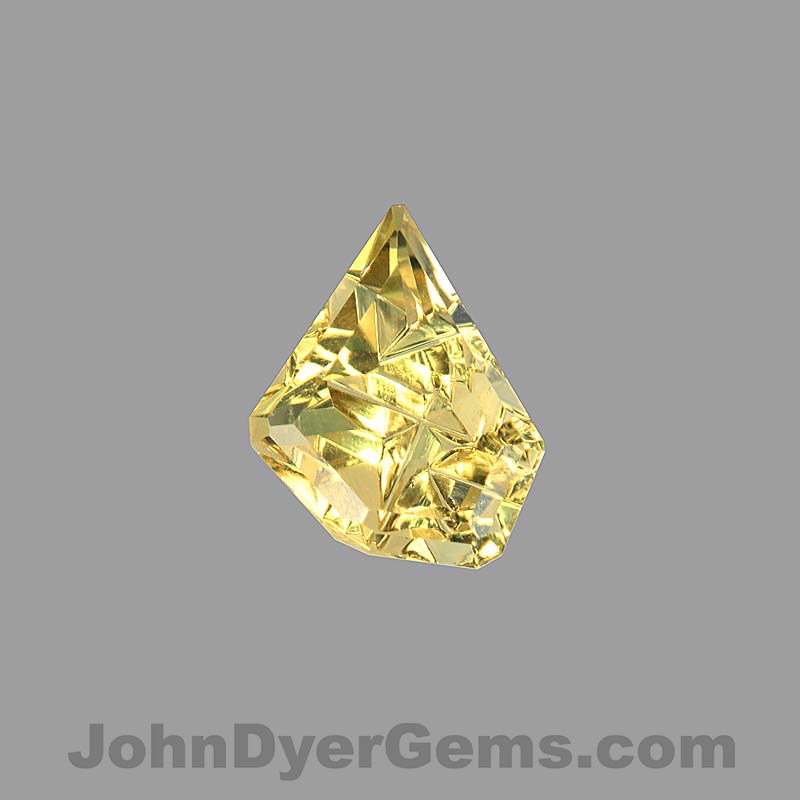 Yellow Tourmaline gemstone