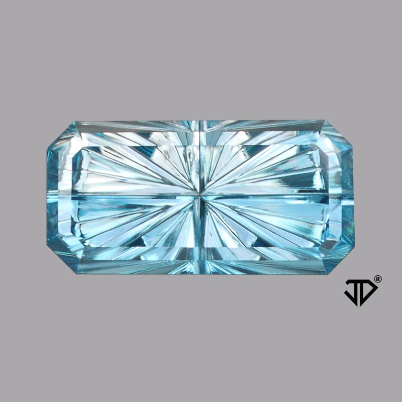 Blue Zircon gemstone