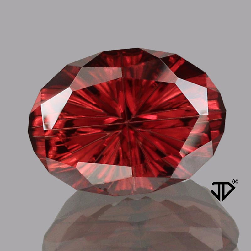 Red Zircon gemstone