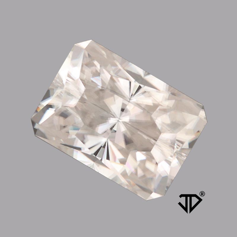 White Zircon gemstone