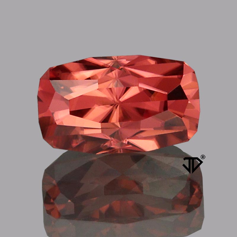 Reddish Zircon gemstone