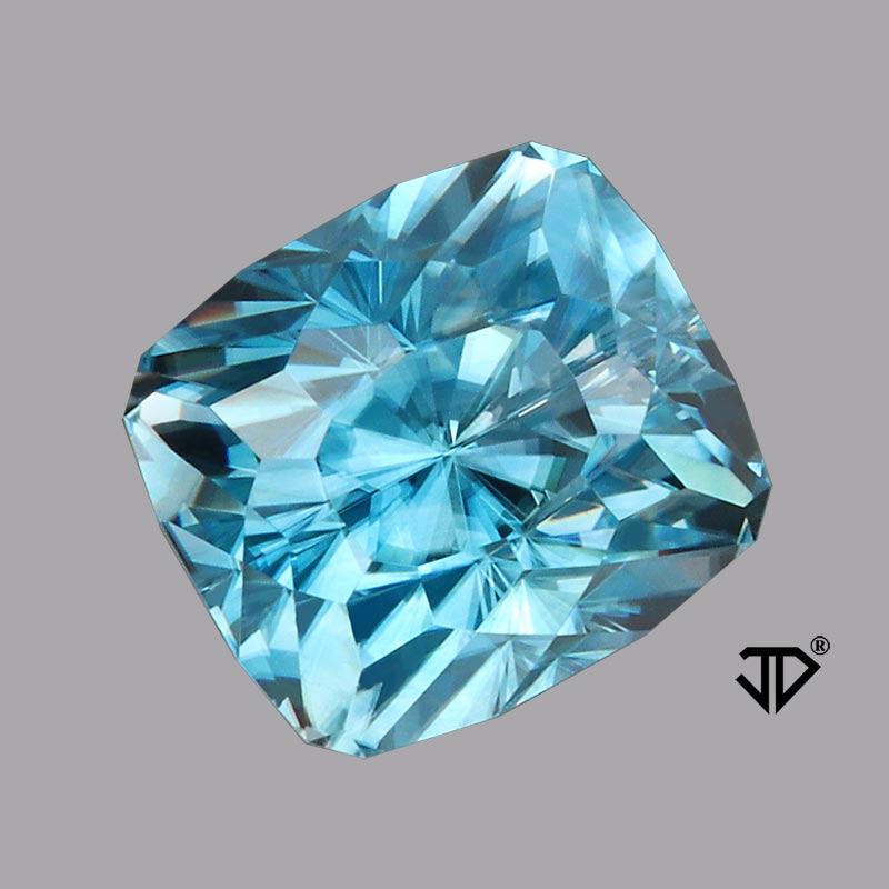 Blue Zircon gemstone