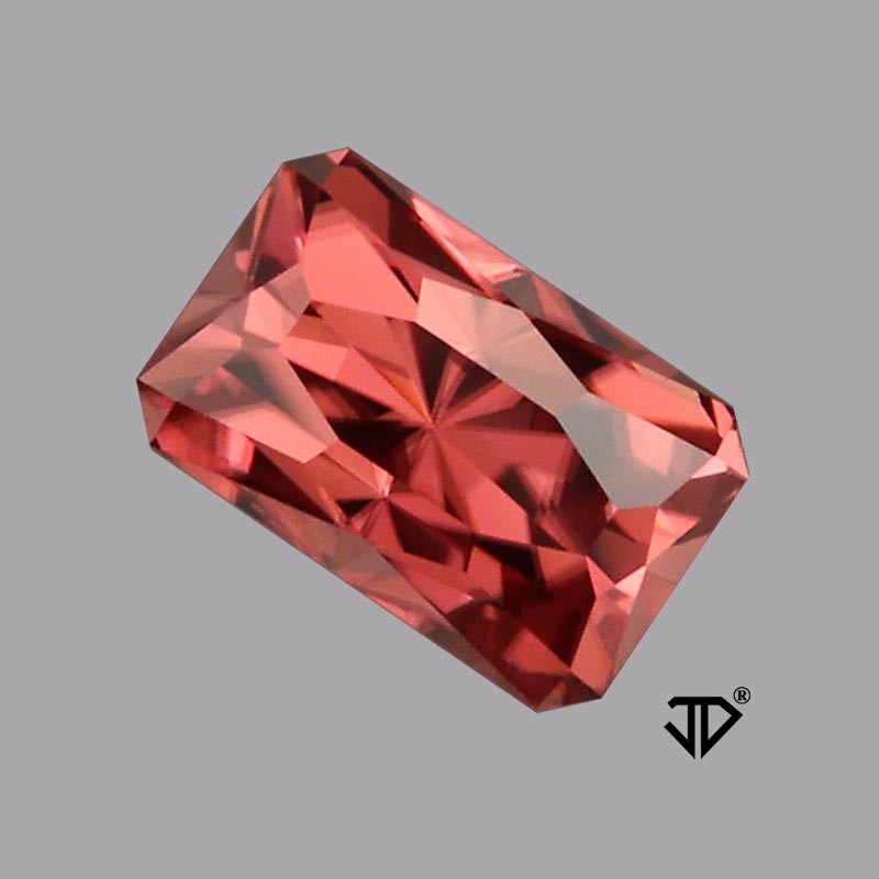 Pink/Brown Zircon view 3