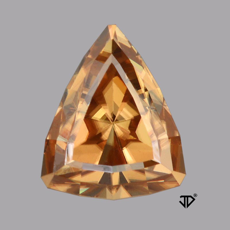 Yellow/Brown Zircon gemstone