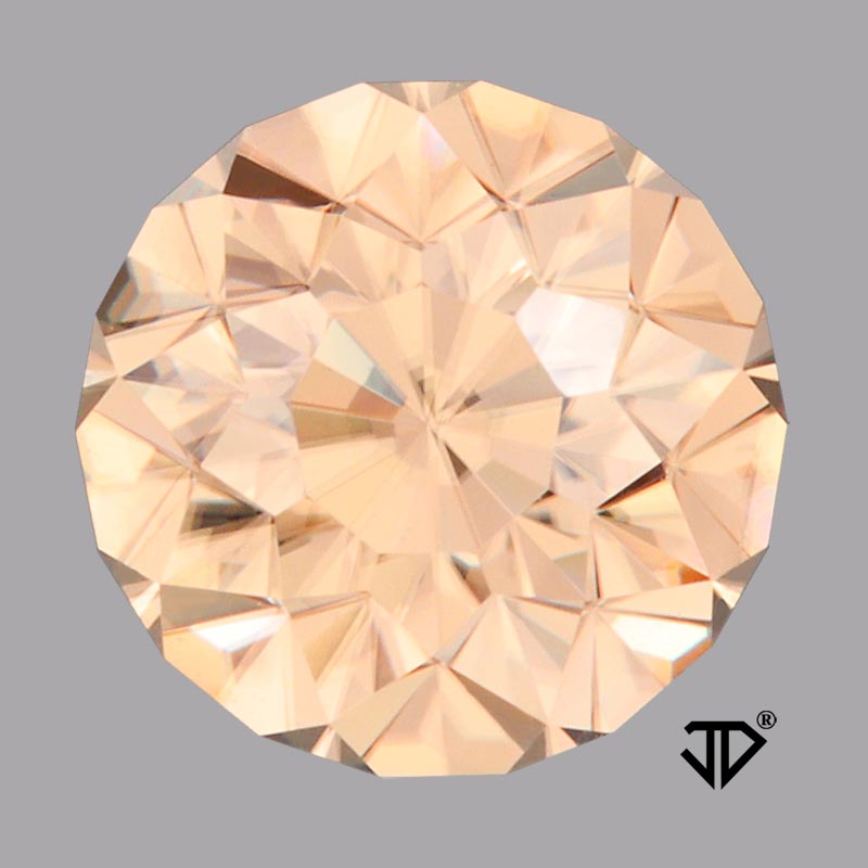 Spice Zircon SunBurst™ Cut 4.91 carats John Dyer Gems