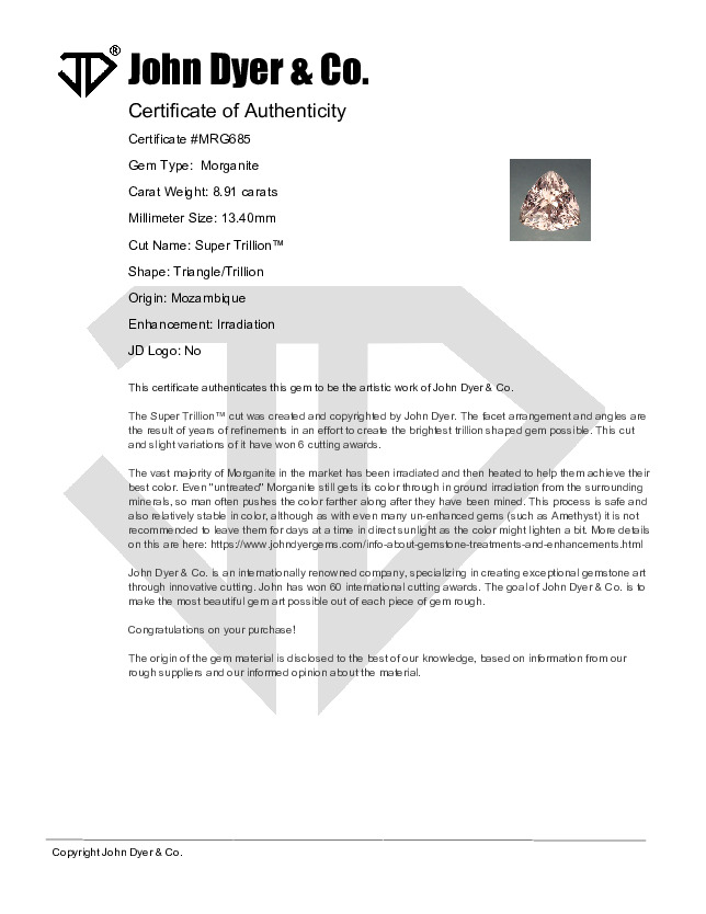 Certificate of Authenticity