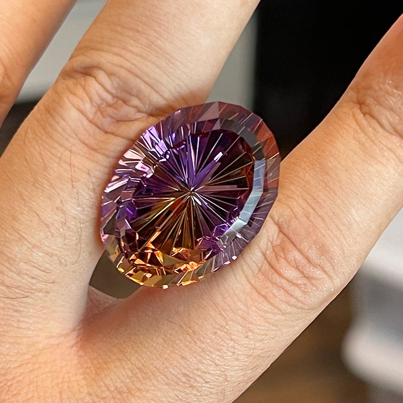 Bolivian Ametrine view 2