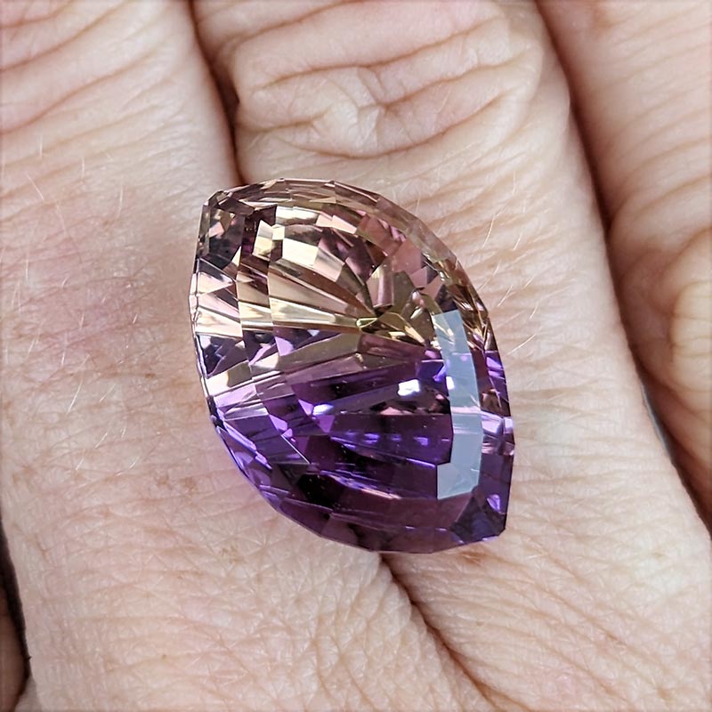 Bolivian Ametrine view 2