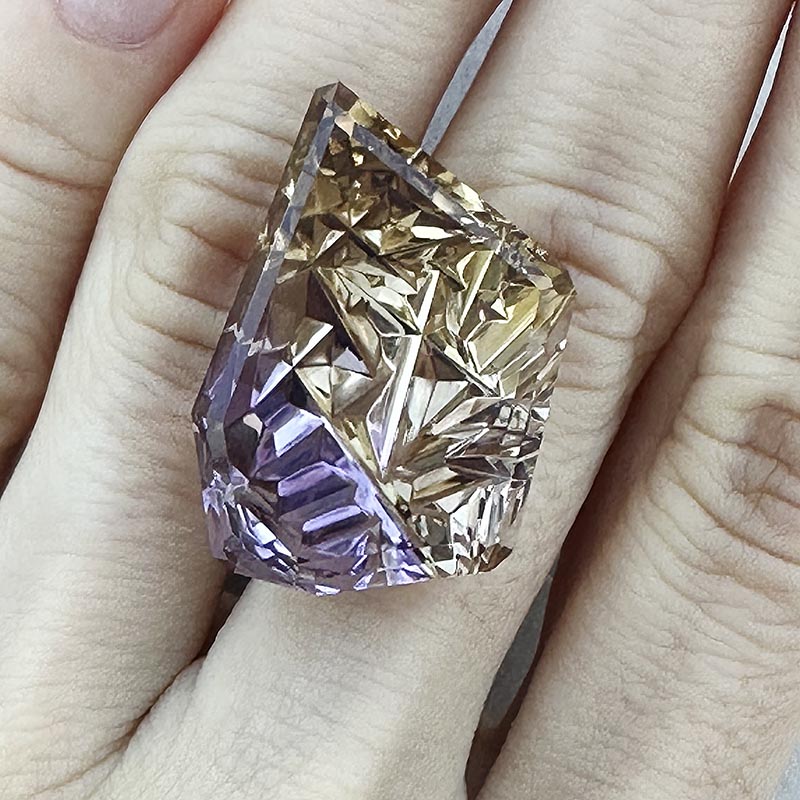 Bolivian Ametrine view 2