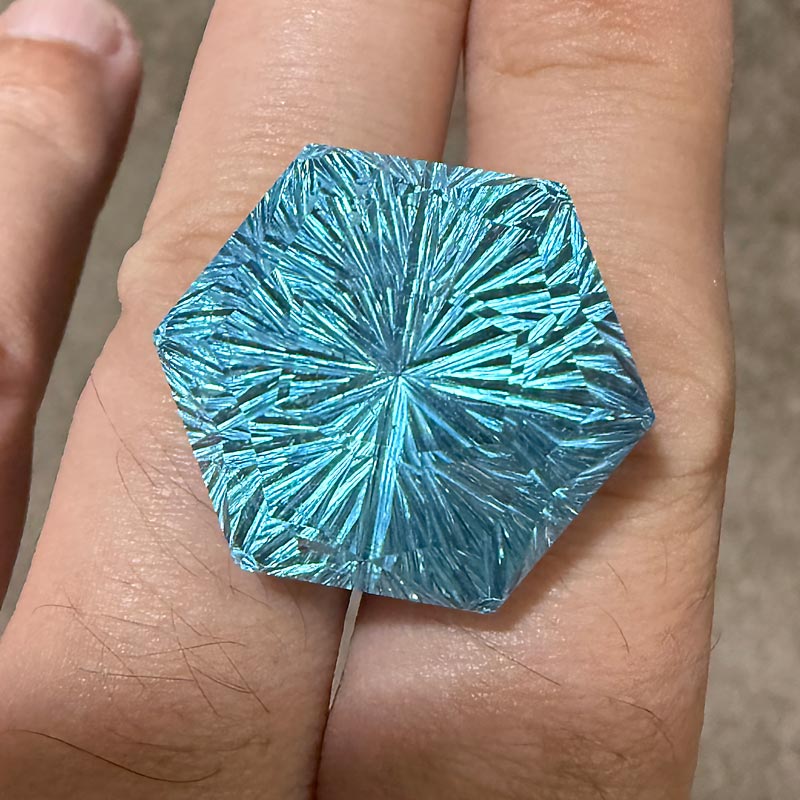Fine Color Aquamarine view 2