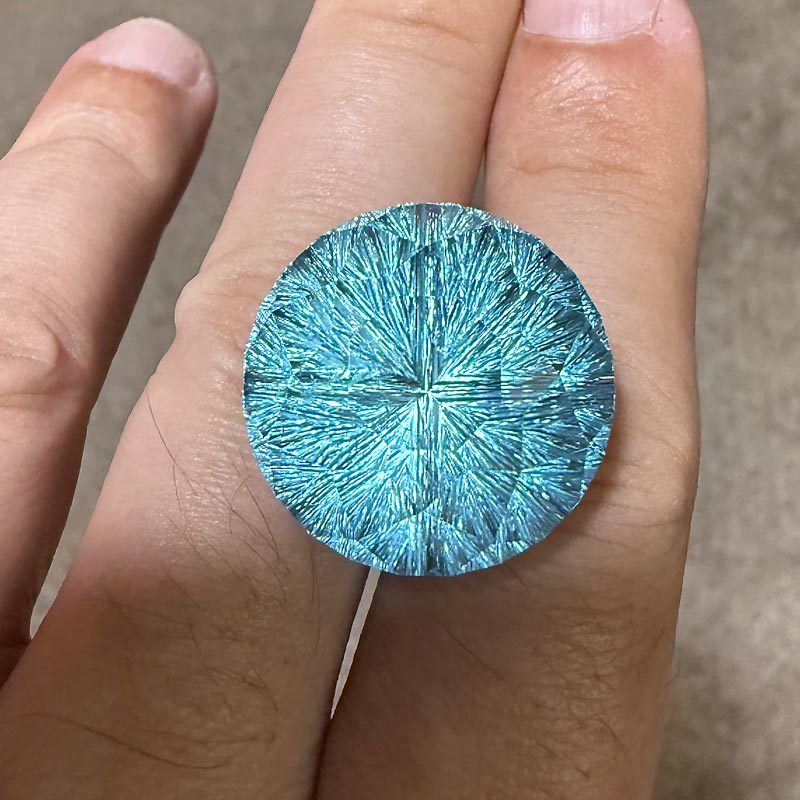 Fine Color Aquamarine view 2