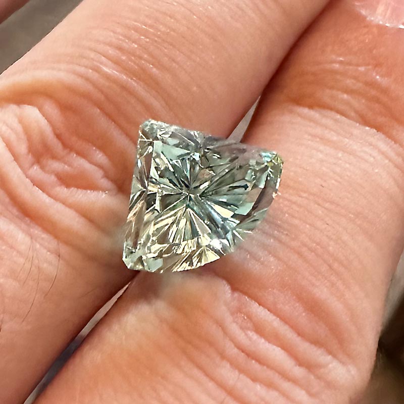 Unheated Aquamarine view 2