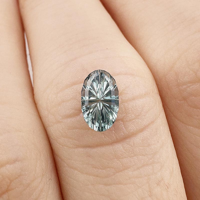 Blue/Green Australian Sapphire view 2