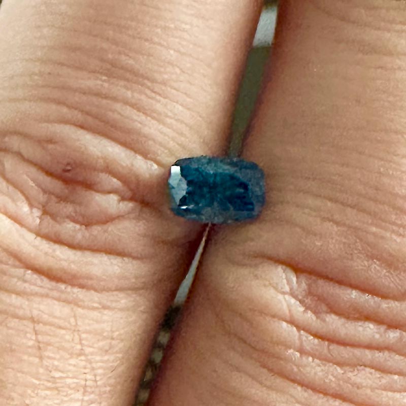 Blue/Green Sapphire view 2