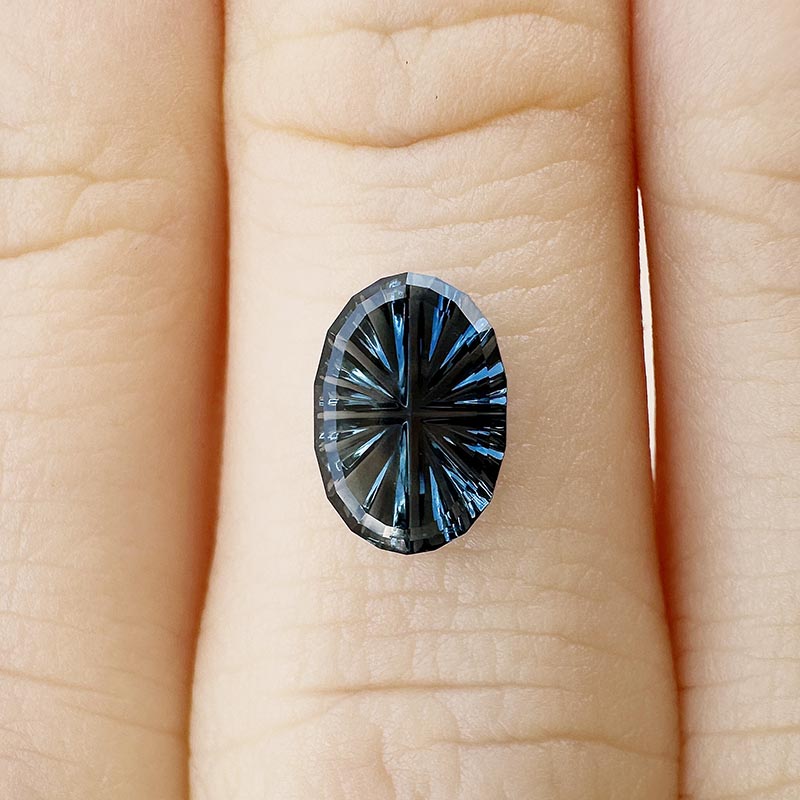 Blue Australian Sapphire view 2