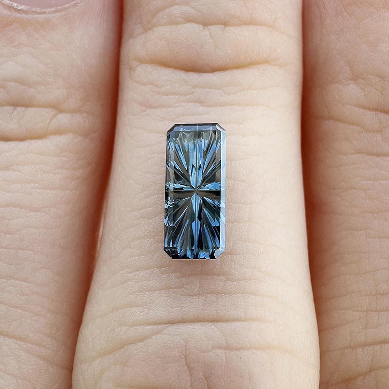 Blue Australian Sapphire view 2