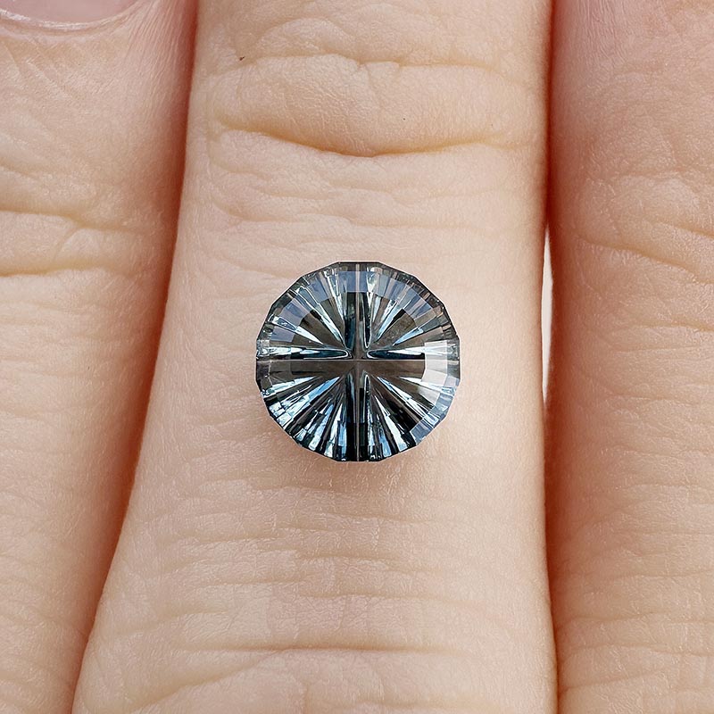 Blue Australian Sapphire view 2