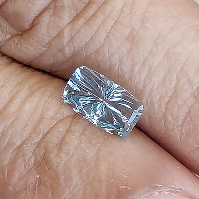 Blue Unheated Montana Sapphire view 2