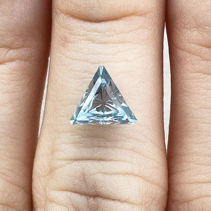 Blue Montana Sapphire view 2