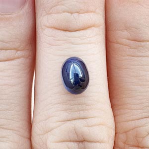 Blue Australian Sapphire view 2
