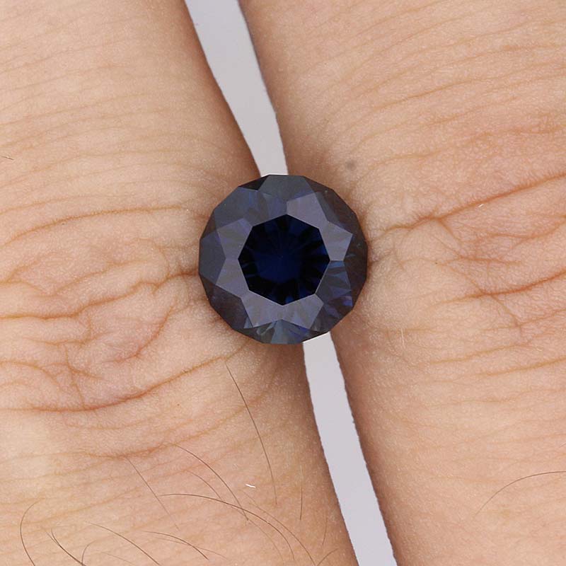 Blue Australian Sapphire view 2