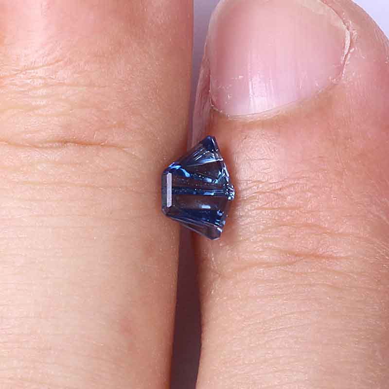 Blue Australian Sapphire view 2