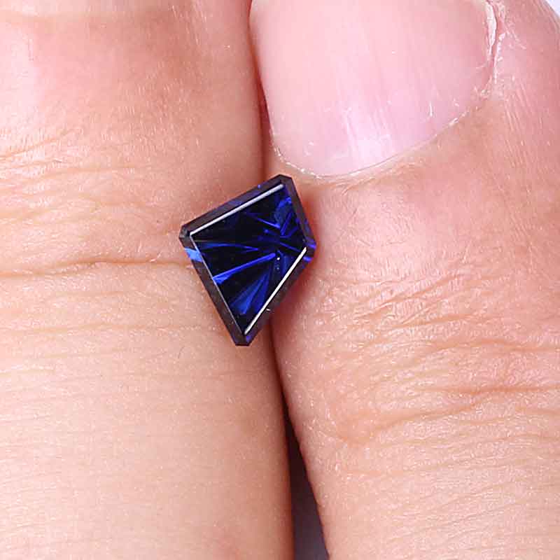 Blue Australian Sapphire view 2