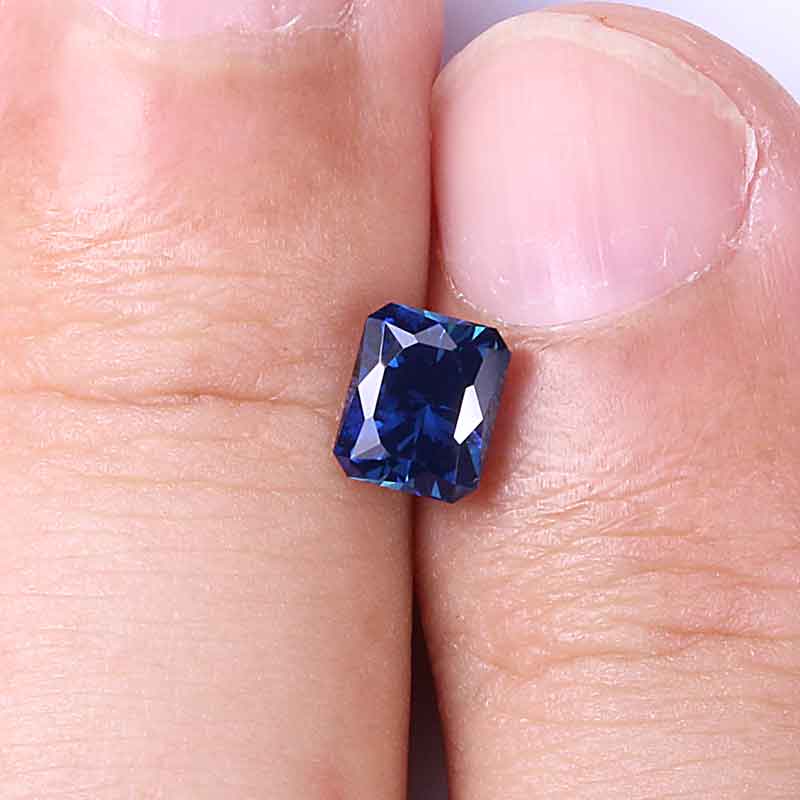 Blue Australian Sapphire view 2