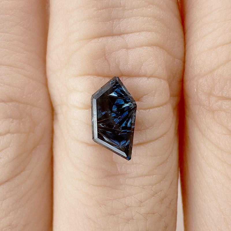 Blue Australian Sapphire view 2