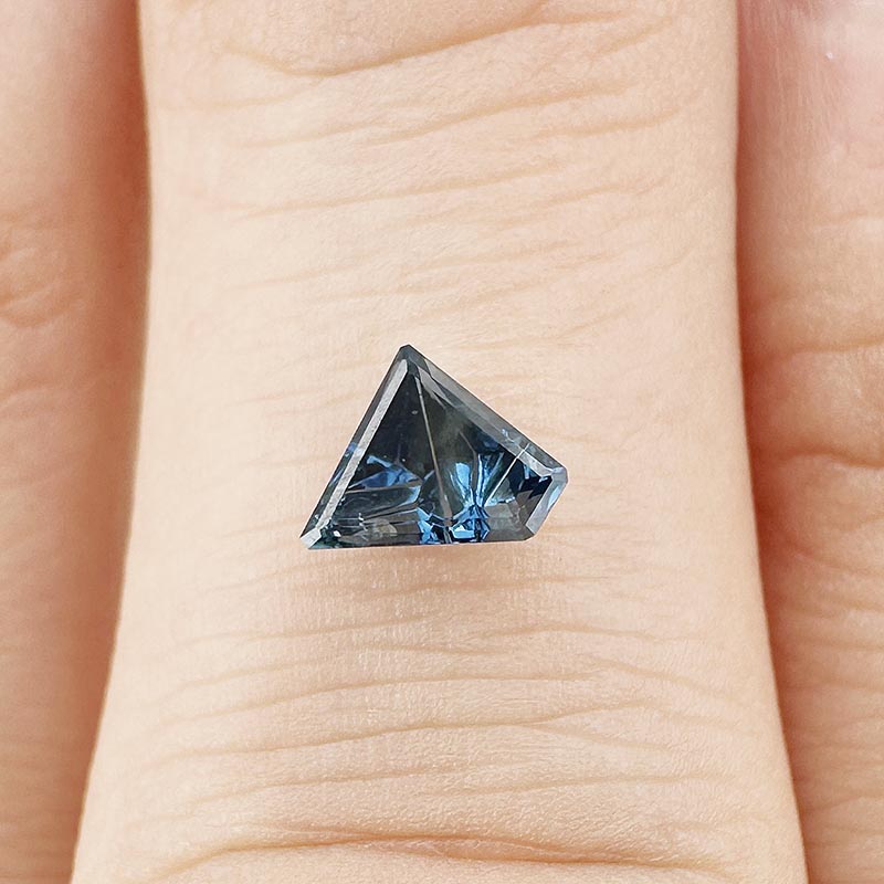 Blue Australian Sapphire view 2