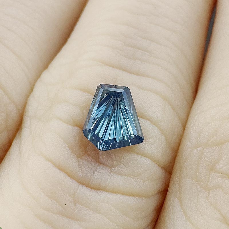 Blue Australian Sapphire view 2