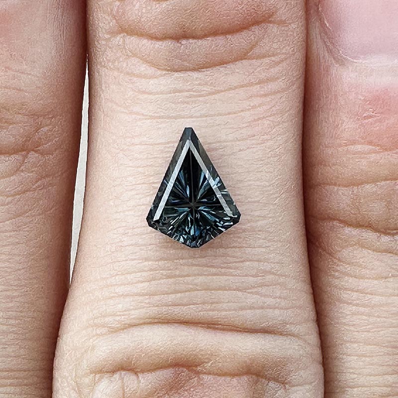 Blue Australian Sapphire view 2