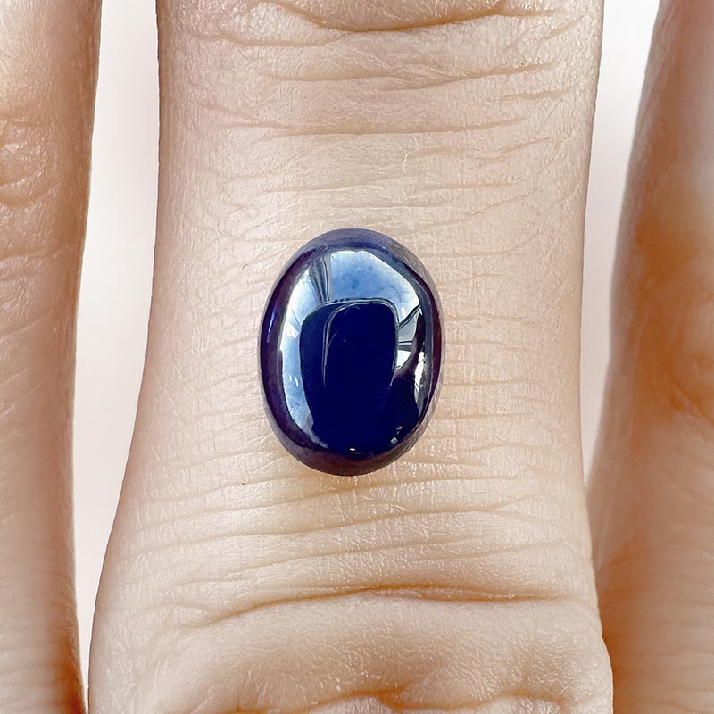 Blue Australian Sapphire view 2