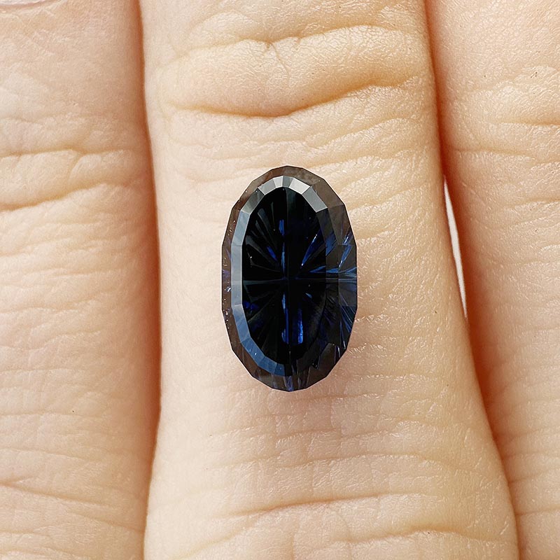 Blue Australian Sapphire view 2