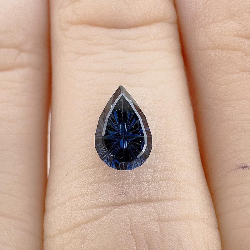 Blue Australian Sapphire view 2