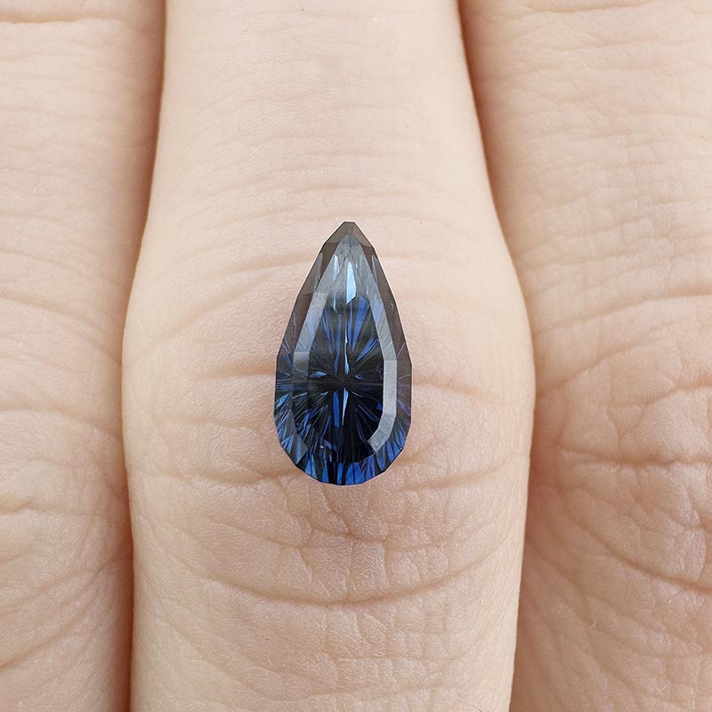 Blue Australian Sapphire view 2
