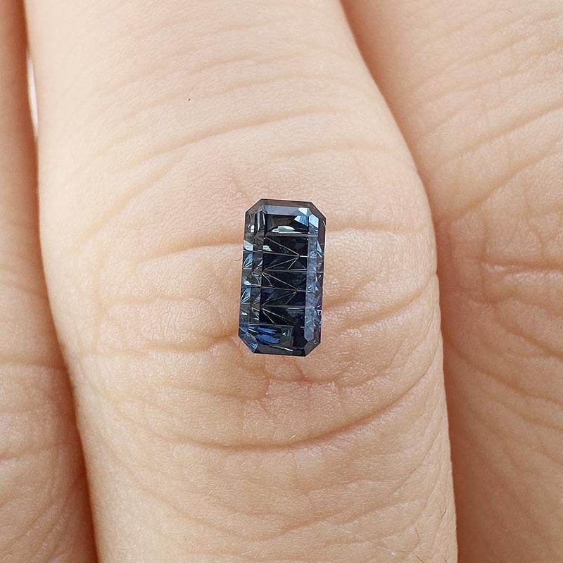 Blue Australian Sapphire view 2