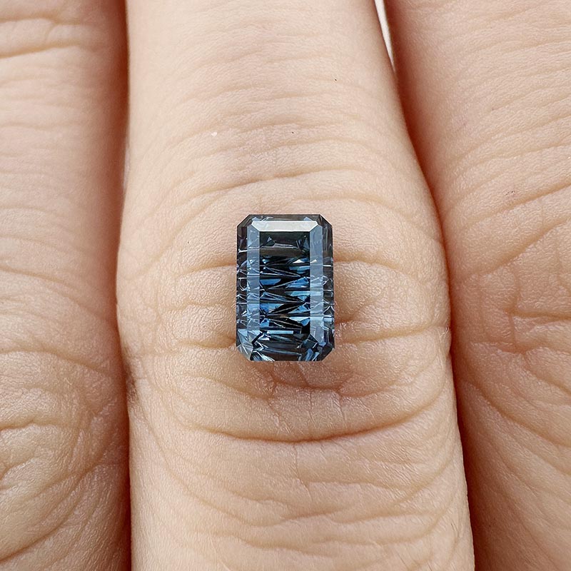 Blue Australian Sapphire view 2