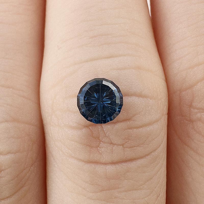 Blue Australian Sapphire view 2