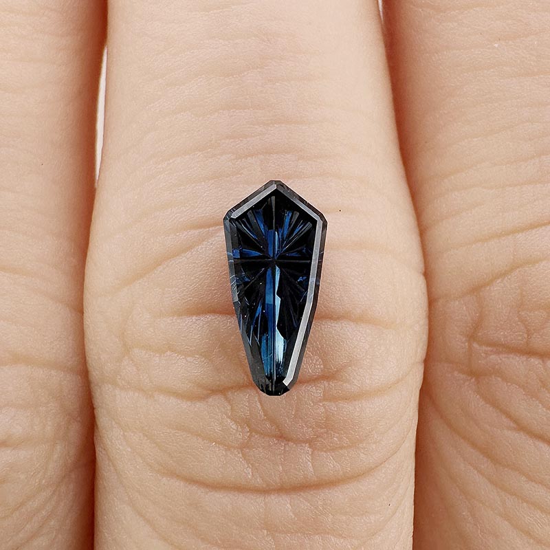 Blue Australian Sapphire view 2