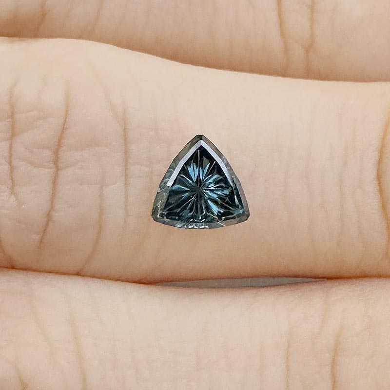 Blue Australian Sapphire view 2
