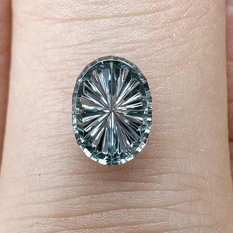 Blue Montana Sapphire view 2