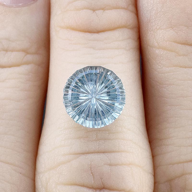 Blue Montana Sapphire view 2