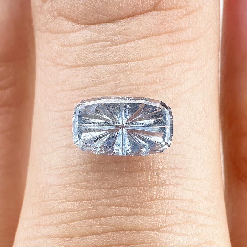 Pale Blue Sapphire view 2